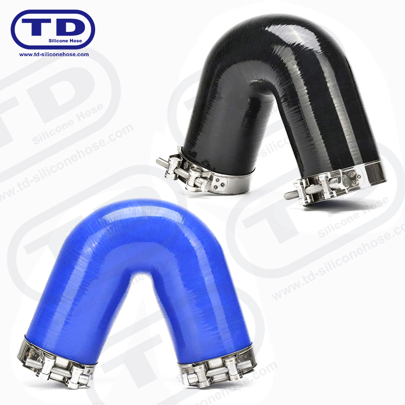 Silicone CXXXV ° cubiti hose