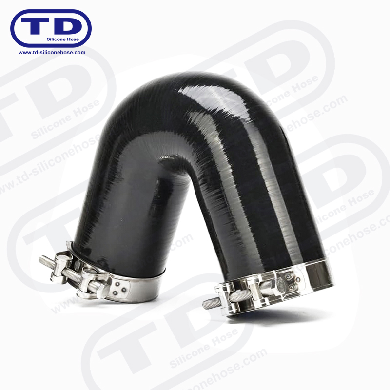 Silicone CXXXV ° cubiti hose