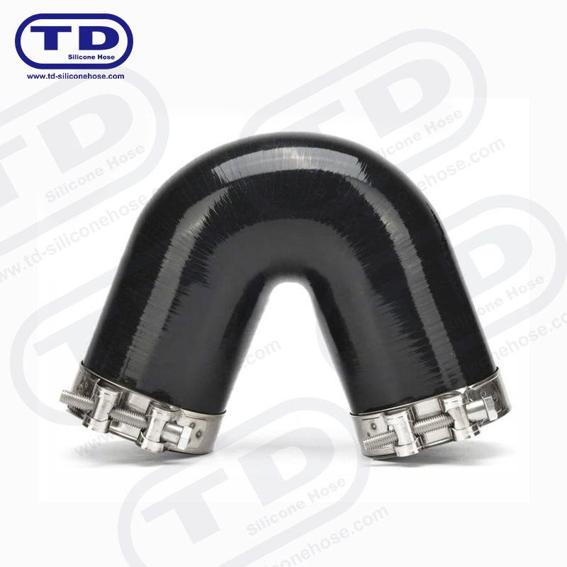 Silicone CXXXV ° cubiti hose