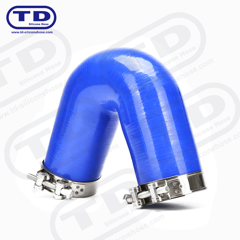 Silicone CXXXV ° cubiti hose