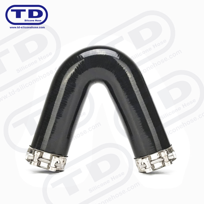 Silicone CXXXV ° cubiti hose
