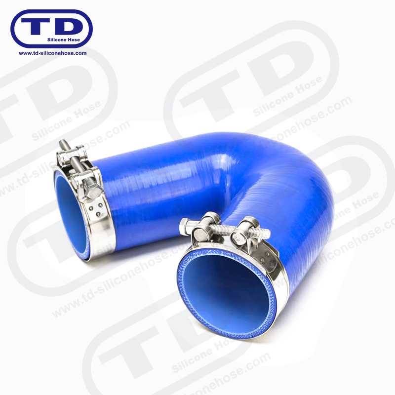 Silicone CXXXV ° cubiti hose