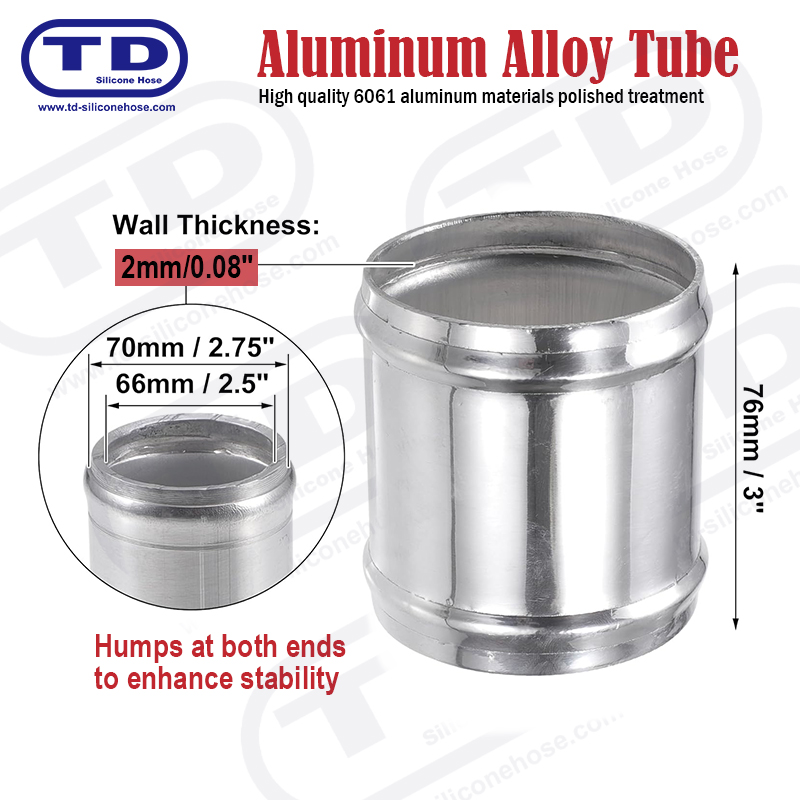 Aluminium Pipe Od: 2.75 