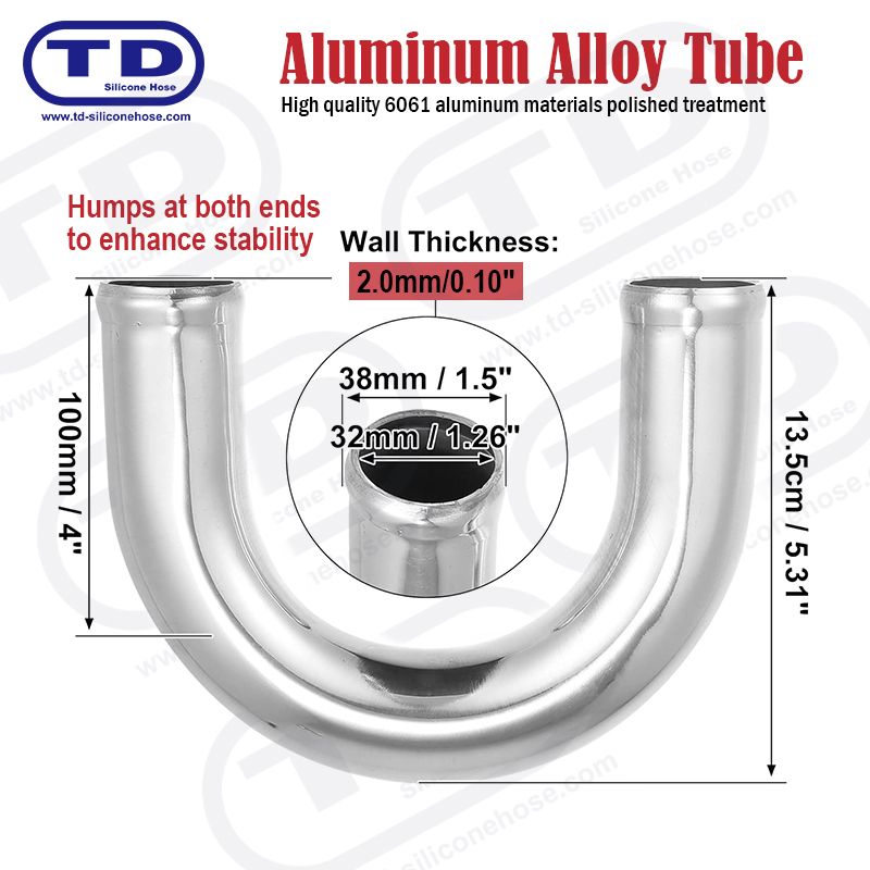 Aluminium Pipe CLXXX ° Natus Od: 1.5 